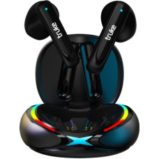 Deals and Offers on - truke BTG X1 Earbuds with Game Mode, Quad Mic ENC, 20 RGB LEDs, 48H Playtime Bluetooth Headset(Black, True Wireless) Deals, Discounts & Offers on - truke BTG X1 Earbuds with Game Mode, Quad Mic ENC, 20 RGB LEDs, 48H Playtime Bluetooth Headset(Black, True Wireless)