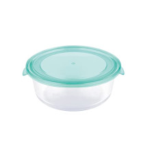 Deals and Offers on - La Opala, Cook Serve Store, Borosilicate Storage Container, Simply Store with Lid Round 950 ml, 1 pc, Transparent Deals, Discounts & Offers on - La Opala, Cook Serve Store, Borosilicate Storage Container, Simply Store with Lid Round 950 ml, 1 pc, Transparent