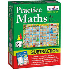 Deals and Offers on Toys & Games - Creative's Practice Maths at Home Subtraction (Multi Color) Deals, Discounts & Offers on Toys & Games - Creative's Practice Maths at Home Subtraction (Multi Color)