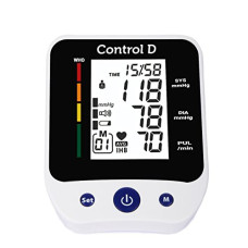 Deals, Discounts & Offers on  - Control D Premium USB Port BP Monitor Automatic Oscillometric Digital Blood Pressure Checking Machine Upper Arm Portable Digital Blood Pressure Monitor BP Machine (Black)