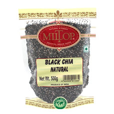 Deals, Discounts & Offers on  - Miltop Chia Seeds 500g - Non-GMO Seeds | Rich in Omega -3 & Fibre | Healthy Snacks
