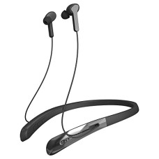 Deals and Offers on Headphones - ZEBSTER Z -Style 600 Wireless BT earphone with Neckband with bulit in rechargeable comes with call function its an splash proof and with the magnetic earpiece 24hr playback time(Black) Deals, Discounts & Offers on Headphones - ZEBSTER Z -Style 600 Wireless BT earphone with Neckband with bulit in rechargeable comes with call function its an splash proof and with the magnetic earpiece 24hr playback time(Black)