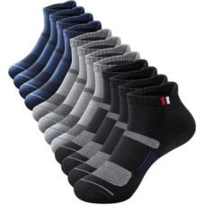 Deals, Discounts & Offers on  - JERONOVIXMen Printed Mid-Calf/Crew, Ankle Length(Pack of 6)