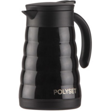 Deals and Offers on - POLYSET Glitz Stainless Steel Vacuum Flask 600 ml Bottle(Pack of 1, Black, Steel) Deals, Discounts & Offers on - POLYSET Glitz Stainless Steel Vacuum Flask 600 ml Bottle(Pack of 1, Black, Steel)