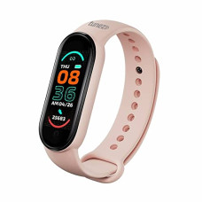 Deals and Offers on Electronics - tunez Swastha S30 Smart Band Watch with 1.1 inch IPS LCD Display,14 Days Battery Life,24/7 Heart Rate and Sleep , USB Charging and Compatible with All Android and iOS Devices (Pink), Extra Large Deals, Discounts & Offers on Electronics - tunez Swastha S30 Smart Band Watch with 1.1 inch IPS LCD Display,14 Days Battery Life,24/7 Heart Rate and Sleep , USB Charging and Compatible with All Android and iOS Devices (Pink), Extra Large