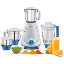 Deals, Discounts & Offers on Personal Care Appliances - Prestige ATLAS PLUS Atlas 750 W Juicer Mixer Grinder (4 Jars, Blue, White)