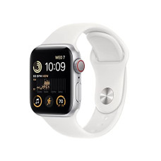 Deals, Discounts & Offers on  - Apple Watch SE (2nd Gen) [GPS + Cellular 40 mm] Smart Watch w/Silver Aluminium Case & White Sport Band. Fitness & Sleep Tracker, Crash Detection, Heart Rate Monitor, Retina Display, Water Resistant
