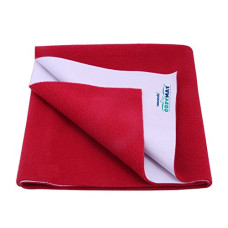 Deals and Offers on Baby Care - Newnik Baby Mat Waterproof Dry Sheet/Reusable Absorbent Sheets/Underpads (Size: 70cm X 50cm) Maroon, Small Deals, Discounts & Offers on Baby Care - Newnik Baby Mat Waterproof Dry Sheet/Reusable Absorbent Sheets/Underpads (Size: 70cm X 50cm) Maroon, Small