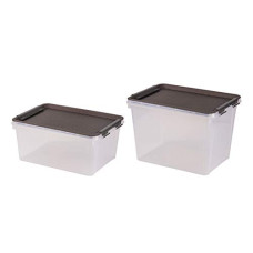 Deals and Offers on - Polyset Titan Container 16 Litre & 24 Litre (Set Of 2), Brown Deals, Discounts & Offers on - Polyset Titan Container 16 Litre & 24 Litre (Set Of 2), Brown