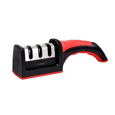 Deals, Discounts & Offers on  - ARTO Knife Sharpener Manual 3 Stage Knife Sharpener Tool Advanced Knife Sharpener for Kitchen Knife Sharpener Rod Knife Sharpner Knives Sharpening Tool
