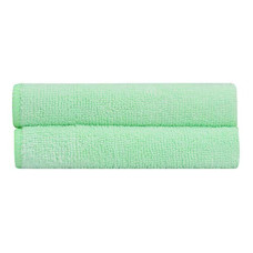 Deals, Discounts & Offers on Home Improvement - Bathla Spic & Span Multi Purpose Micro Fiber Cleaning Cloth - 340 GSM: 60cmx40cm (Pack of 2 - Light Green)