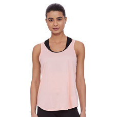 Deals, Discounts & Offers on Women - New Balance Women's Regular Tanks/Sleeveless/Singlet (WT11453_Pink M)