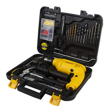 Deals and Offers on - STANLEY SDH600KP 600W 13mm Corded Hammer Drill Machine & Hand Tool Kit Deals, Discounts & Offers on - STANLEY SDH600KP 600W 13mm Corded Hammer Drill Machine & Hand Tool Kit