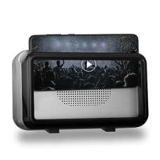 Deals, Discounts & Offers on  - pTron Newly Launched Fusion Go Plus 12W Bluetooth Speaker with 6Hrs Playtime, Mobile Holder, Carry Handle, Auto-TWS Function, Supports BT/USB/SD Card/AUX Playback & Lightweight (Silver)