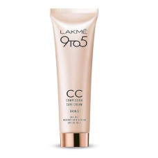 Deals, Discounts & Offers on  - Lakme 9 to 5 CC Cream, 03 - Bronze, Light Face Makeup with Natural Coverage, SPF 30 - Tinted Moisturizer to Brighten Skin, Conceal Dark Spots, 30 g