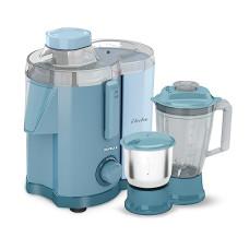 Deals, Discounts & Offers on  - Havells Electro 2 Jar 700W Heavy Duty Juicer Mixer Grinder, 21000 RPM, 2L Detachable Pulp Container, Large Size 1.75Ltr Polycarbonate Blending Jar, 2 Yr Product Warranty & 5 Yr Motor Warranty Blue
