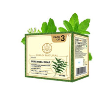 Deals and Offers on - Khadi Natural Pure Neem Soap | Herbal Bathing Soap for Acne | Natural Soap with Essential Oils | Anti-Bacterial Soap | Suitable Deals, Discounts & Offers on - Khadi Natural Pure Neem Soap | Herbal Bathing Soap for Acne | Natural Soap with Essential Oils | Anti-Bacterial Soap | Suitable