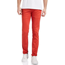Deals and Offers on Men - NeoStreak Men's Chinos (neochino Rust_28) Slim Deals, Discounts & Offers on Men - NeoStreak Men's Chinos (neochino Rust_28) Slim