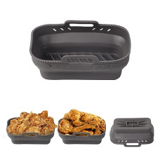 Deals and Offers on - ENGULF Reusable Air Fryer Silicone Pot Easy to Clean Heat Resistant Silicone Air Fryer Basket Deals, Discounts & Offers on - ENGULF Reusable Air Fryer Silicone Pot Easy to Clean Heat Resistant Silicone Air Fryer Basket
