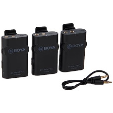 Deals and Offers on - Boya by-WM4 PRO-K2 Dual-Channel Digital Wireless Microphone Deals, Discounts & Offers on - Boya by-WM4 PRO-K2 Dual-Channel Digital Wireless Microphone