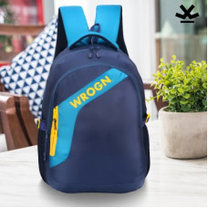 Deals and Offers on Backpacks - WROGNMedium 30 L Laptop Backpack For College School Travel Office For Men & Women(Blue) Deals, Discounts & Offers on Backpacks - WROGNMedium 30 L Laptop Backpack For College School Travel Office For Men & Women(Blue)