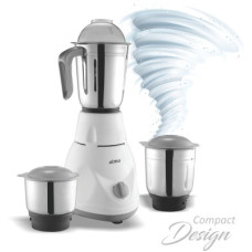 Deals and Offers on Personal Care Appliances - Almo Blend Master Treo 100% Hybrid Copper Motor Super Smart Turbo 550 Mixer Grinder (3 Jars, White, Grey) Deals, Discounts & Offers on Personal Care Appliances - Almo Blend Master Treo 100% Hybrid Copper Motor Super Smart Turbo 550 Mixer Grinder (3 Jars, White, Grey)