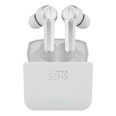 Deals and Offers on - SENS CNATRA 1 Bluetooth Headset with Intelligent Insta Connect (IIC), ENC, Voice Assistant and up to 22hrs Playback (Mirage White, True Wireless) Deals, Discounts & Offers on - SENS CNATRA 1 Bluetooth Headset with Intelligent Insta Connect (IIC), ENC, Voice Assistant and up to 22hrs Playback (Mirage White, True Wireless)