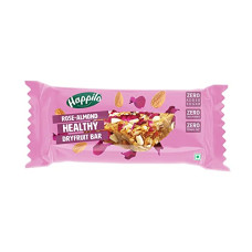 Deals and Offers on - Happilo Rose Almonds Healthy Dry Fruit Bar 35g, Healthy Snack, High in Protein Nuts, No Added Sugar Deals, Discounts & Offers on - Happilo Rose Almonds Healthy Dry Fruit Bar 35g, Healthy Snack, High in Protein Nuts, No Added Sugar