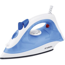 Deals, Discounts & Offers on Irons - Amplesta Steam Iron Pro with Teflon coated Non-stick plate 1200 W Steam Iron(Blue)