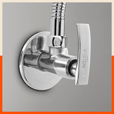 Deals and Offers on Home Improvement - Aquila by Bathla - Aries Angle Cock with Flange | Wall Mountable & Corrosion Resistant Deals, Discounts & Offers on Home Improvement - Aquila by Bathla - Aries Angle Cock with Flange | Wall Mountable & Corrosion Resistant