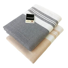 Deals and Offers on - PADHUMAM Cotton Bath Towels Large Size 80cm x 160cm - Pack of 2 pcs, 220 GSM Deals, Discounts & Offers on - PADHUMAM Cotton Bath Towels Large Size 80cm x 160cm - Pack of 2 pcs, 220 GSM