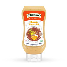 Deals and Offers on - CROPINO Honey Mustard Dressing & Dips, 300g / Tangy, Sweet & Spread/Used in French Fries, Sandwiches and Salad Deals, Discounts & Offers on - CROPINO Honey Mustard Dressing & Dips, 300g / Tangy, Sweet & Spread/Used in French Fries, Sandwiches and Salad