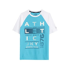 Deals, Discounts & Offers on  - [Size 5 Years-6 Years] Jockey Boys Round Neck Graphic Print Tee