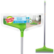 Deals and Offers on Home Improvement - Scotch-Brite Bathroom Squeegee Plastic Wiper(30 cm)(Green) Deals, Discounts & Offers on Home Improvement - Scotch-Brite Bathroom Squeegee Plastic Wiper(30 cm)(Green)