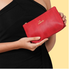 Deals and Offers on - LAVIEWomen Casual Red Artificial Leather Wallet Deals, Discounts & Offers on - LAVIEWomen Casual Red Artificial Leather Wallet