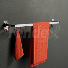 Deals and Offers on - Fendex New Stainless Steel Folding Towel Rod with Hooks/Towel Rack/Towel Stand/Towel Hanger/Rack Shelf Deals, Discounts & Offers on - Fendex New Stainless Steel Folding Towel Rod with Hooks/Towel Rack/Towel Stand/Towel Hanger/Rack Shelf