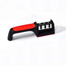 Deals and Offers on - Gambit Kitchen Manual Knife Sharpener 3 Stage Sharpening Tool Deals, Discounts & Offers on - Gambit Kitchen Manual Knife Sharpener 3 Stage Sharpening Tool