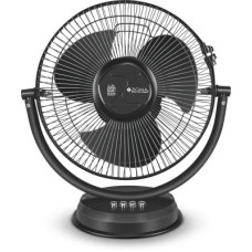Deals, Discounts & Offers on Home Appliances - zigma TIKTIK Quiet Portable 300 mm Ultra High Speed 3 Blade Table Fan(Black, Pack of 1)