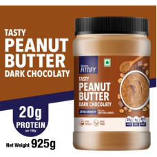 Deals, Discounts & Offers on Food and Health - Saffola Fittify Tasty Peanut Butter Dark Chocolaty Extra Crunchy 925 g