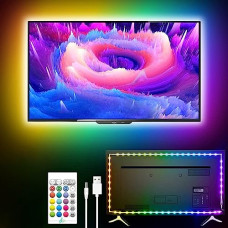 Deals and Offers on - Gesto 5V 5050 TV LED Backlight- LED Strip Lights for 24-49 inch TV | Remote Operated LED Lights| Led Lights Deals, Discounts & Offers on - Gesto 5V 5050 TV LED Backlight- LED Strip Lights for 24-49 inch TV | Remote Operated LED Lights| Led Lights