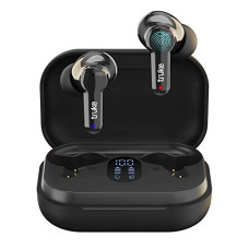 Deals, Discounts & Offers on Headphones - truke Buds Q1 True Wireless in Ear Earbuds with mic, 30H Playtime and Fast Charge, ENC, AAC Codec, Dedicated Gaming Mode, BT 5.1, IPX4 (Black)