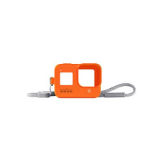 Deals, Discounts & Offers on Electronics - GoPro Sleeve + Lanyard Hyper Orange