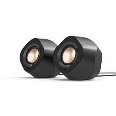 Deals, Discounts & Offers on  - F&D V720 8Watts 2.0 USB Powered PC Computer Multimedia Gaming Speakers with Bluetooth, RGB Lights, AUX Input, Volume Control - Black
