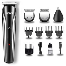 Deals, Discounts & Offers on Trimmers - NOVA NG 1145/05 Trimmer 60 min Runtime 9 Length Settings(Black, Silver)