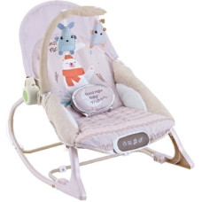 Deals, Discounts & Offers on Baby Care - Miss & Chief by Flipkart Metal Music, Vibration Rocker and Bouncer(Beige)