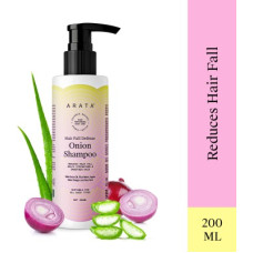 Deals and Offers on - ARATA Hair Fall Defense Onion Shampoo For Hair Growth and Hair Fall Control(200 ml) Deals, Discounts & Offers on - ARATA Hair Fall Defense Onion Shampoo For Hair Growth and Hair Fall Control(200 ml)