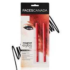 Deals and Offers on Beauty Care - FACESCANADA Magneteyes Kajal - Black, 0.35g (Pack of 2) | 24 Hr Long Stay | One Stroke Smooth Glide | Waterproof, Smudgeproof & Fadeproof | Deep Matte Finish | Enriched With Almond Oil & Vitamin E Deals, Discounts & Offers on Beauty Care - FACESCANADA Magneteyes Kajal - Black, 0.35g (Pack of 2) | 24 Hr Long Stay | One Stroke Smooth Glide | Waterproof, Smudgeproof & Fadeproof | Deep Matte Finish | Enriched With Almond Oil & Vitamin E