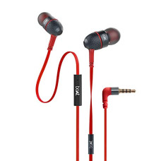 Deals, Discounts & Offers on Headphones - boAt Bassheads 228 in-Ear Wired Earphones with Super Extra Bass, Metallic Finish, Tangle-Free Cable and Gold Plated Angled Jack(Red)