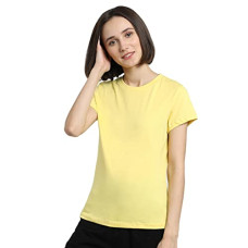 Deals, Discounts & Offers on Men - Bewakoof Women's Beach Blue T-Shirt
