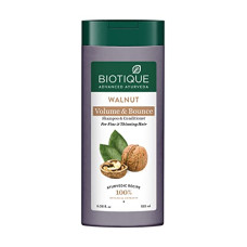 Deals and Offers on - Biotique Walnut Volume and Bounce Shampoo and Conditioner | For Fine and Thinning Hair| Volumizing Shampoo Deals, Discounts & Offers on - Biotique Walnut Volume and Bounce Shampoo and Conditioner | For Fine and Thinning Hair| Volumizing Shampoo